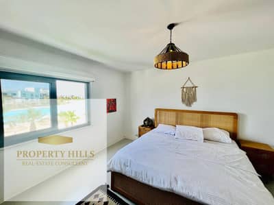 فرصه مميزه شاليه في youd استلام قريب متشطب بالكامل دابل sea view اقل من سعر الشركه لسرعه