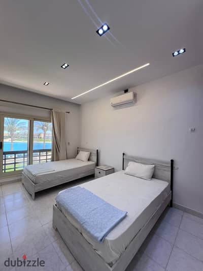 Villa in Marina, first row with a private pool