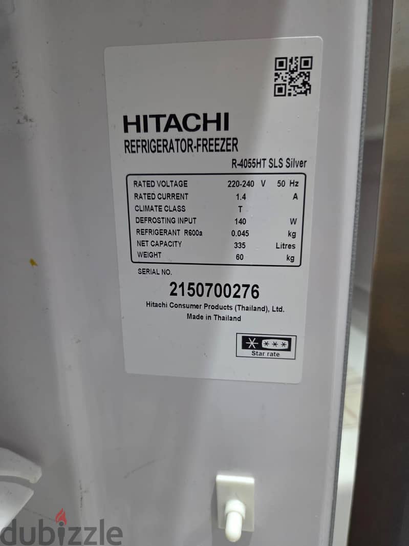 Hitachi Refrigerator 2