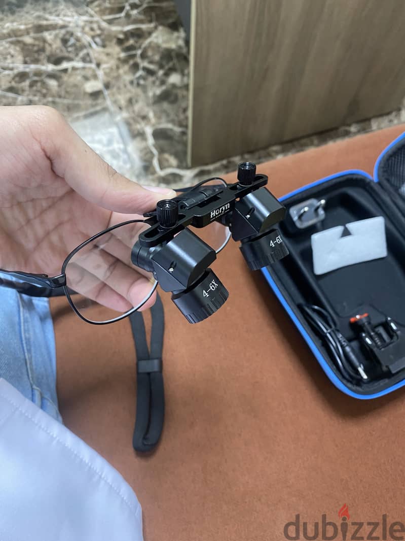 Dental ergonomic magnifying loops x6 4
