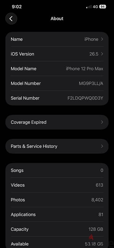 iphone 12 pro max 5G 3