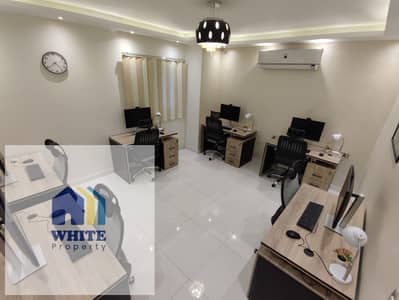 Furnished office for rent, ultra super lux in the Batal Ahmed Abdel Aziz, Mohandessin