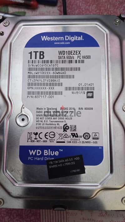 Hard 1TB WD