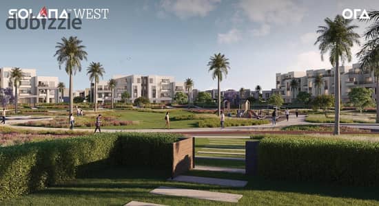 3-bedroom apartment with complete finishing and air conditioning in Solana, Sheikh Zayed, next to Sodic