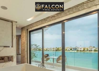 Chalet for sale at Silver Sands with a 5% down payment, featuring ultra-super-lux finishes and a stunning sea view. It is situated in a prime location