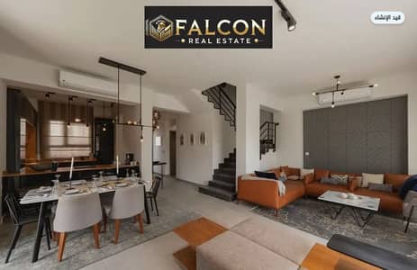 Apartment with a 10% discount, open view, on a typical floor  for sale in The Crest New Cairo a prime location , opposite Hyde Park and Mivida