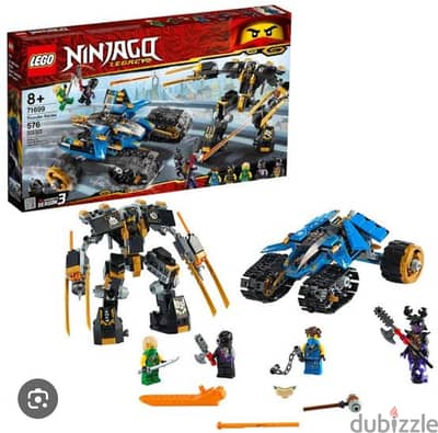 unofficial Lego Ninjago 71699 thunder raider