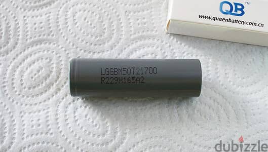 بطارية ليثيوم أيون من نوع LG قوه ٢١٧٠٠ الاصليه عدد ٢