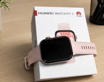 Huawei watch fit 3 pink