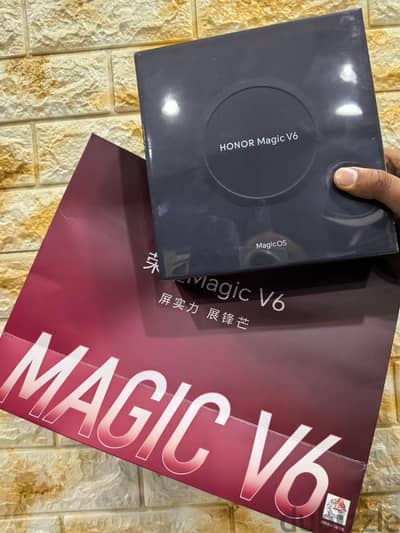 Honor Magic V6 1000 giga 16 ram جديد متبررررشم