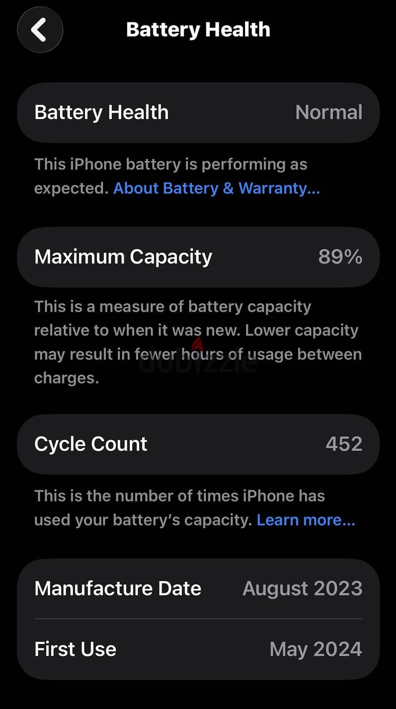 IPhone 15 plus 128 Giga 6