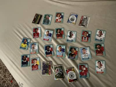 Panini stickers well know players