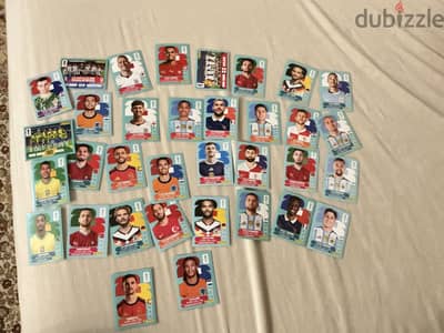 Panini stickers batch 34~ players