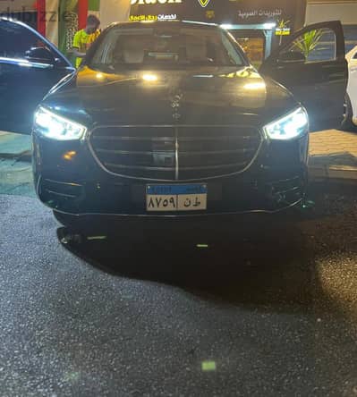 Mercedes-Benz S500 2022 model . مرسيدس بنز S500 موديل 2022