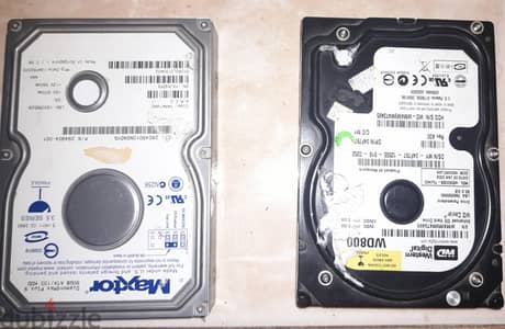 SATA 80GB WD + Maxtor للكمبيوتر - قابل للتفاوض هاردين