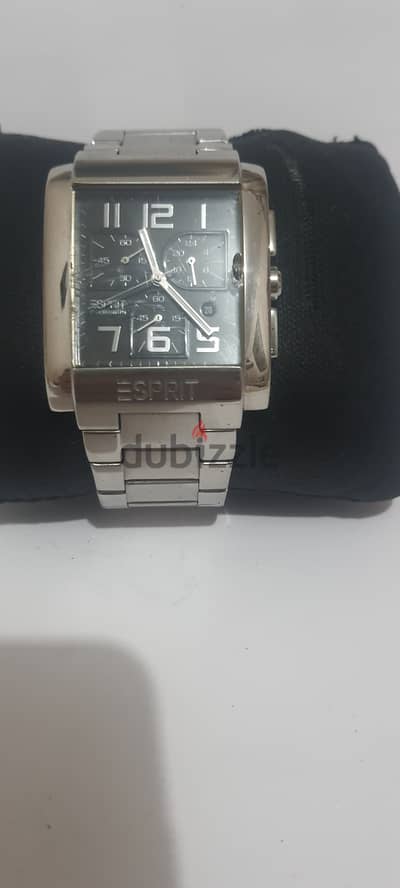 ساعه اسبريت يابانى اصلى esprit watch