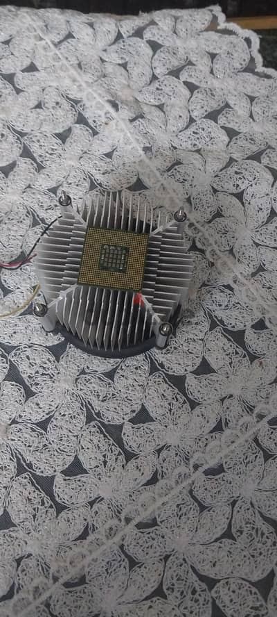 معالج pentium 4 + مروحة