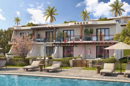 Townhouse Villa for Sale, 130 sq m, Ras El Hekma - Direction White