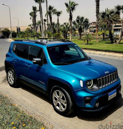Jeep Renegade 2020 -جيب رينيجيد بحالة الوكالة تحت الضمان مع تأمين شامل