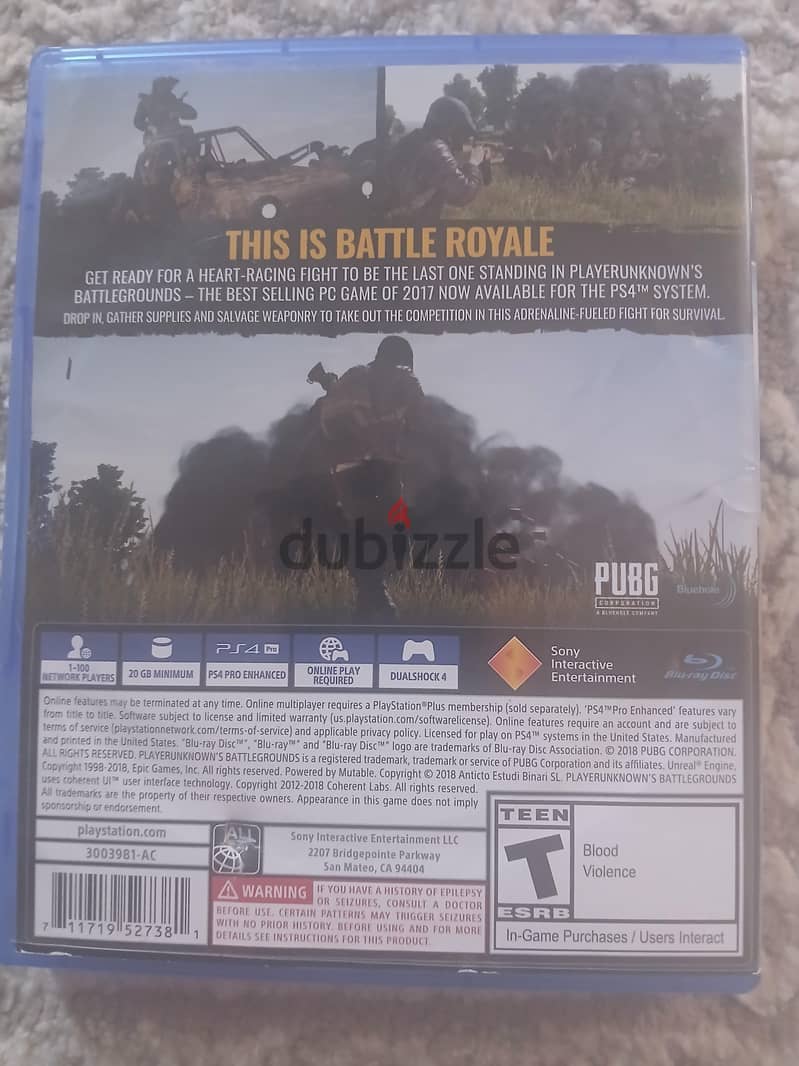 PUBG PS4 1