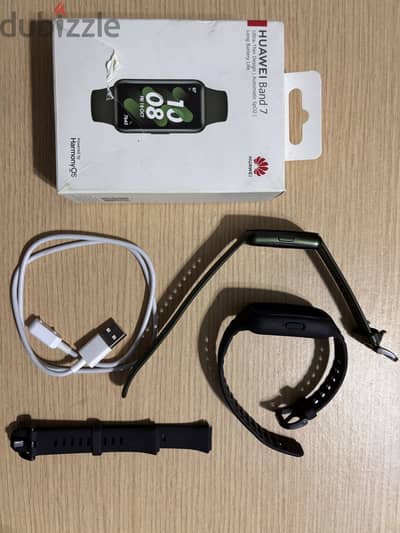 Huawei band 7 + 2 straps