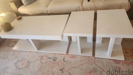 3 Wooden Coffee Tables