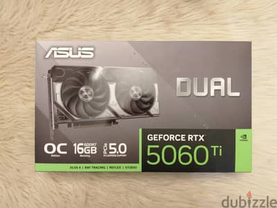 Asus Dual RTX 5060 ti 16GB OC