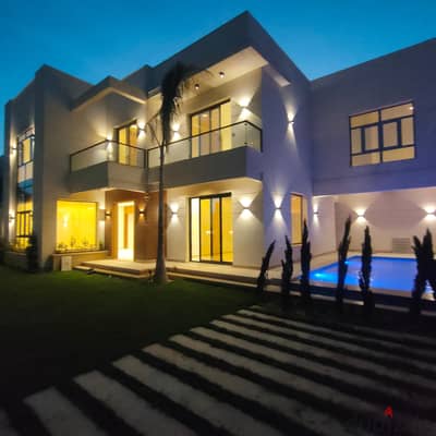 A masterpiece villa in King Mariout within a compound with 24-hour security and guarding