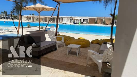 Cabana for Sale in Hacienda Bay, North Coast, Sidi Abdel Rahman. Prime location, north-facing, directly on the swimming pool, just steps from the beach / Hacienda Bay North Coast