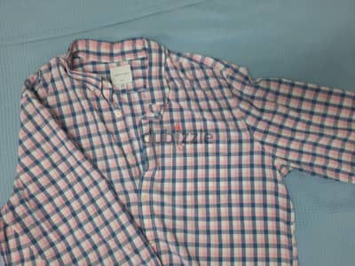 قميص  كم طويل من امريكان ايجل مقاس 2XL تلبيس ضيق