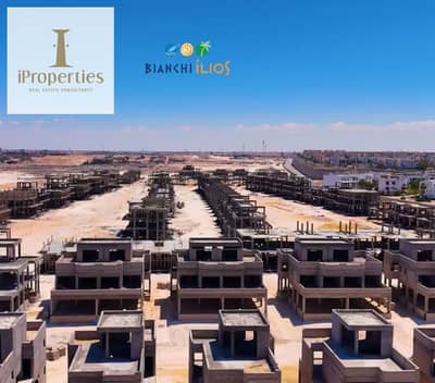 Chalet 2BD Finished for sale in Bianchi North Coast SEAVIEW with installemnts up to 10 years