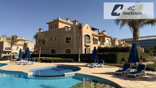 Townhouse Classic ready to move resale below market price 3 bedrooms in La Vista City New Capital for sale