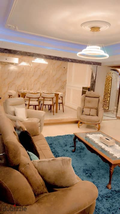 Luxury furnished  apartment for rent in Abbas El Akkad