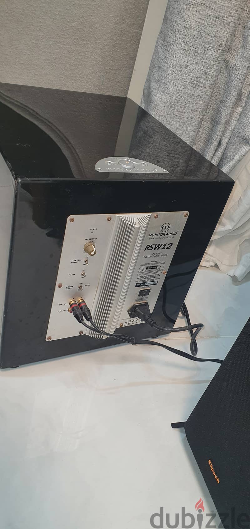 Monitor audio rsw12 high end active sub 1