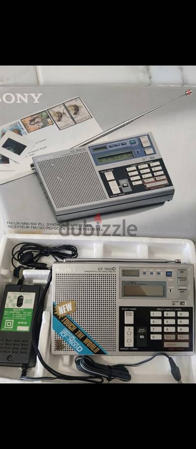 راديو سوني جديد icf7600D