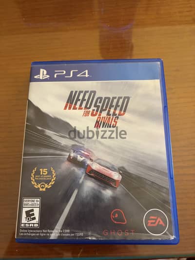 Need for Speed Rivals PS4