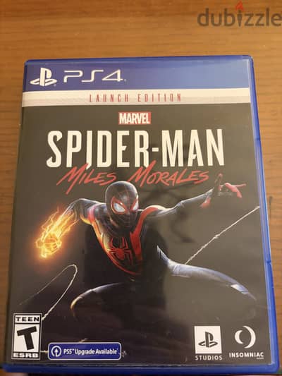 Spiderman Miles Morales PS4