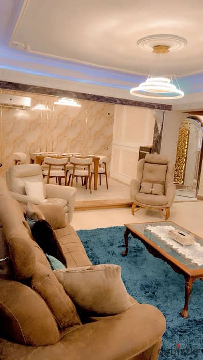 شقة فندقية للايجار فى عباس العقاد Luxury furnished apartment for rent in Abbas El Akkad