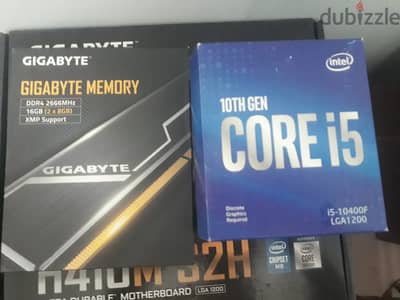 بندل i5 10400f h410ms2h 16gigabyte ram 2666