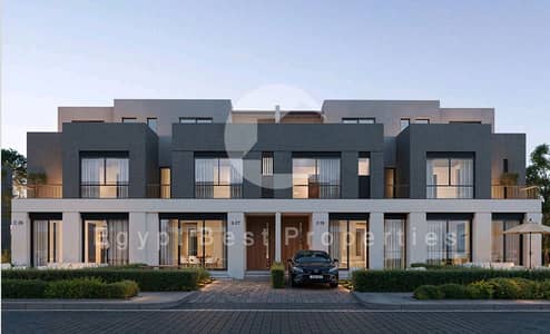 VILLA FULLY FINISHED OVER LOOKING 200,000 METERS CENTRAL PARK WITH 5% DOWN PAYMENT IN PARK CENTRAL HASSAN ALLAM IN MOSTAQBAL CITY