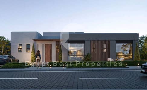 LUXERIOS ONE STORY VILLA OVER LOOKING CENTRAL FOR SALE PARK WITH 5% DOWN PAYMENT IN PARK CENTRAL BY HASSN ALLAM IN MOSTAQBAL CITY