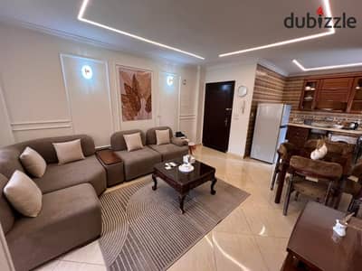 For rent: Furnished apartment in Madinaty B7 Group: 72 Area: 70 sqm Floor: 3rd floor Two bedrooms and one bathroom Close to the main activity area and the club Special finishing First occupancy (brand-new furniture) Required rent: 30,000 EGP (negotiable)