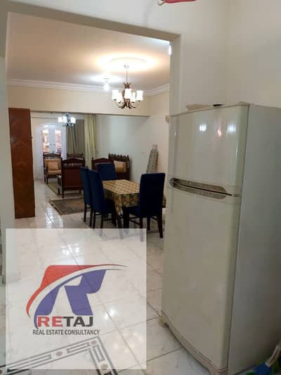 Furnished apartment for rent in Al-Zuhour neighborhood, Block 9,