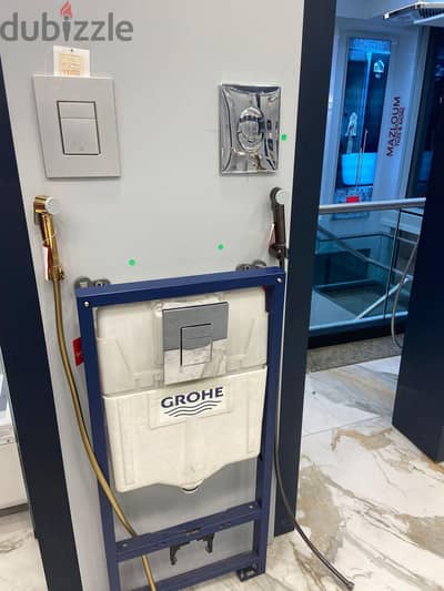 للبيع خزان دفن  GROHE أصلي (Concealed Cistern Frame)