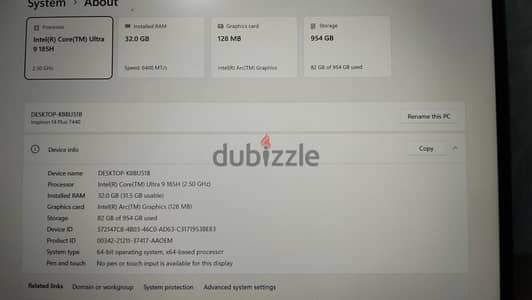 Dell Inspiron Plus 7440 Core Ultra 9 185H