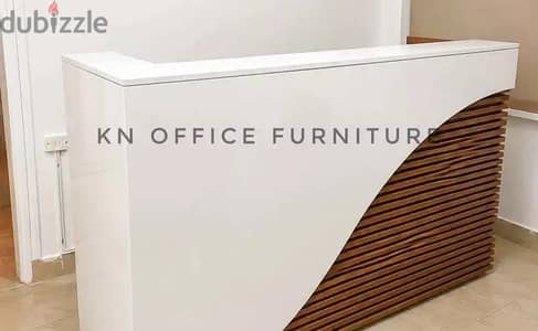 كونتر استقبال مستورد عالي الجودة من شركة KN office furniture