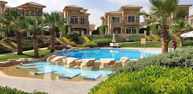 فيلا للبيع 6 غرف استلام فوري ريسيل في كمبوند استون بارك التجمع الخامس-stone park new cairo