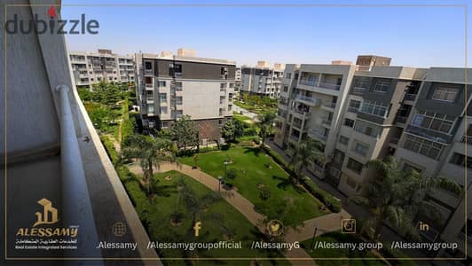 For sale cash apartment 116m in Madinaty B10 with a distinctive view of a wide garden