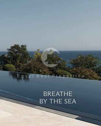 HOT OFFER FINISHED CHALET LAGOON VIEW FOR SALE INST UP TO 8 YEARS IN MODON RAS EL HEKMA