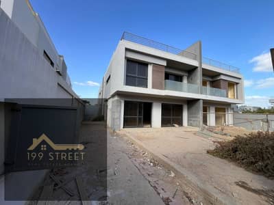 Standalone Villa for Sale 243 sqm in Patio Zahraa Sheikh Zayed Near Al Ahly Club Immediate Delivery 3 Bedrooms Master Roof Prime Deal